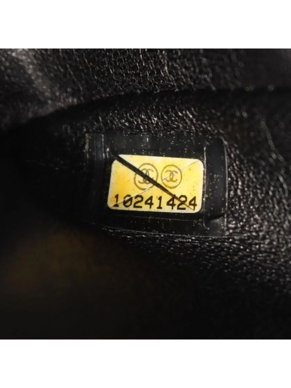 Chanel Shoulder Bag Quilted Black Lambskin
